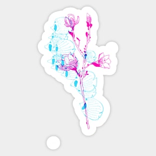 Blooming Tropics Sticker